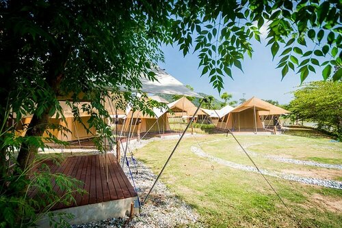 Гостиница Lala Mukha Tented Resort Khao Yai