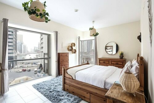 Апартаменты Trendy & Modern 1br in Marina - Sleeps 4! в Дубае