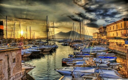 Balcone su Napoli