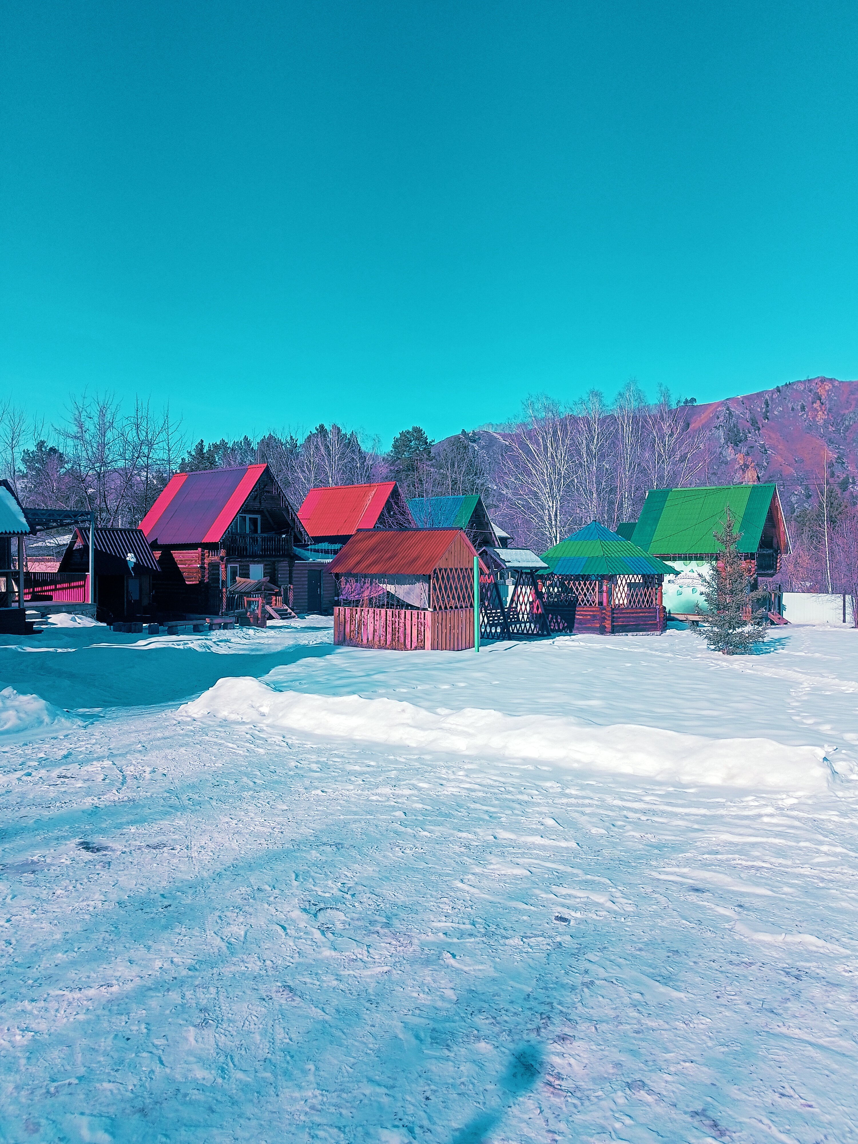 Фото Деревенька Алтая