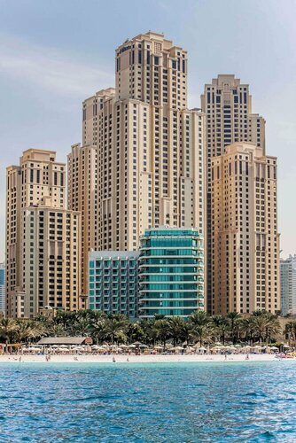 Внешний вид отеля Hilton Dubai Jumeirah в Мерсе Дубае, фото 1