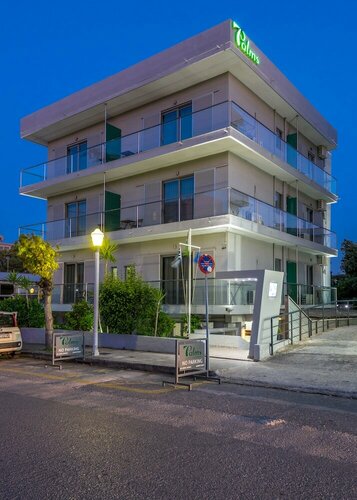 Внешний вид отеля 7 Palms Hotel Apartments в Муниципальной единице Родосе, фото 1
