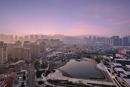 Внешний вид отеля Sheraton Qingdao Licang Hotel в Циндао, фото 5