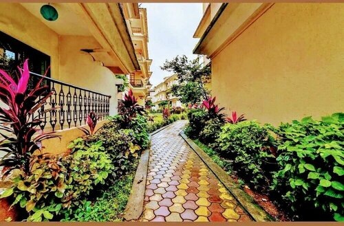 Гостиница Captivating 2-bed Apartment in Calangute