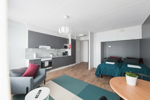Гостиница Forenom Serviced Apartments Neilikkatie в Вантаа
