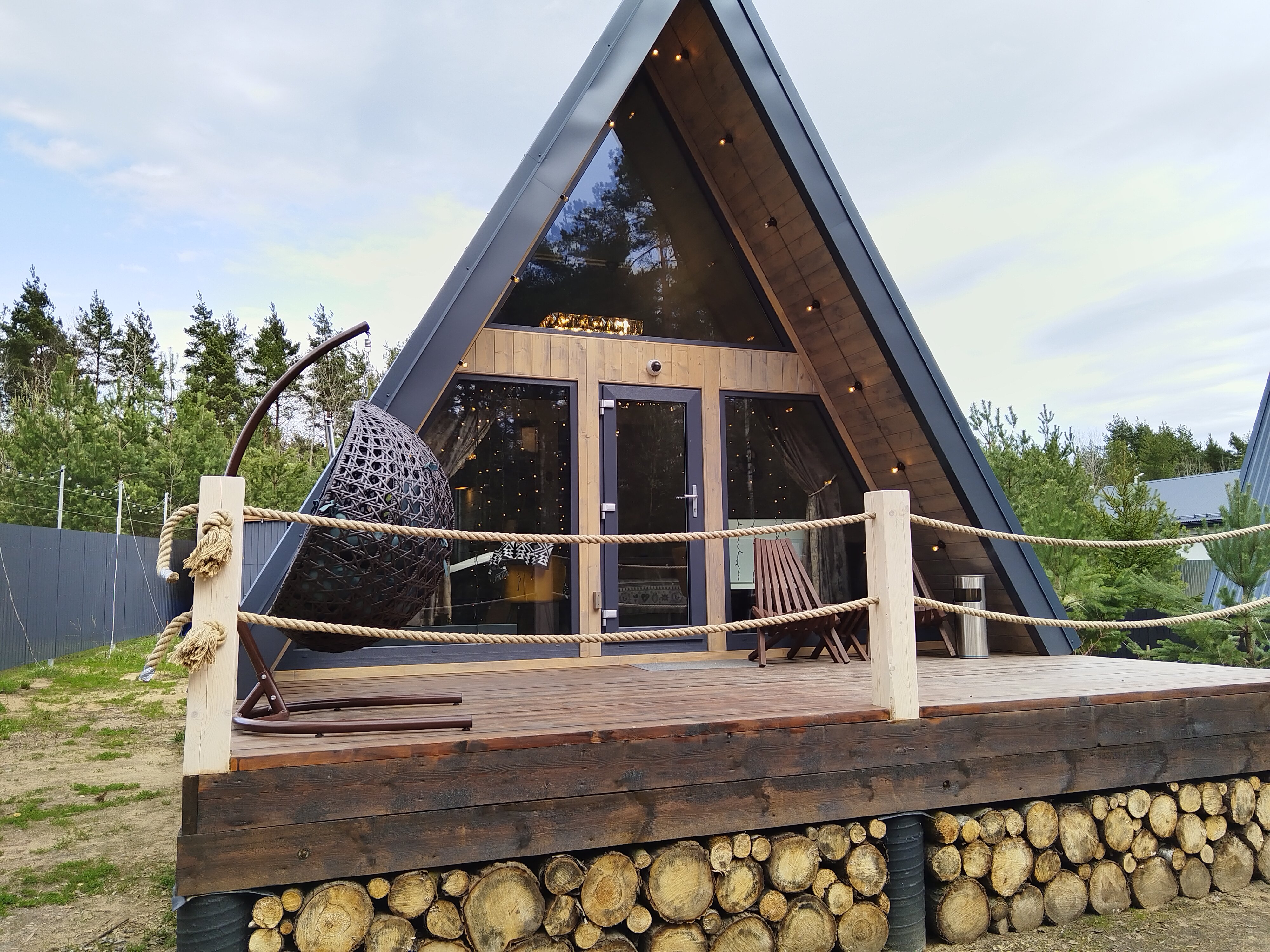 Фото А в лесу