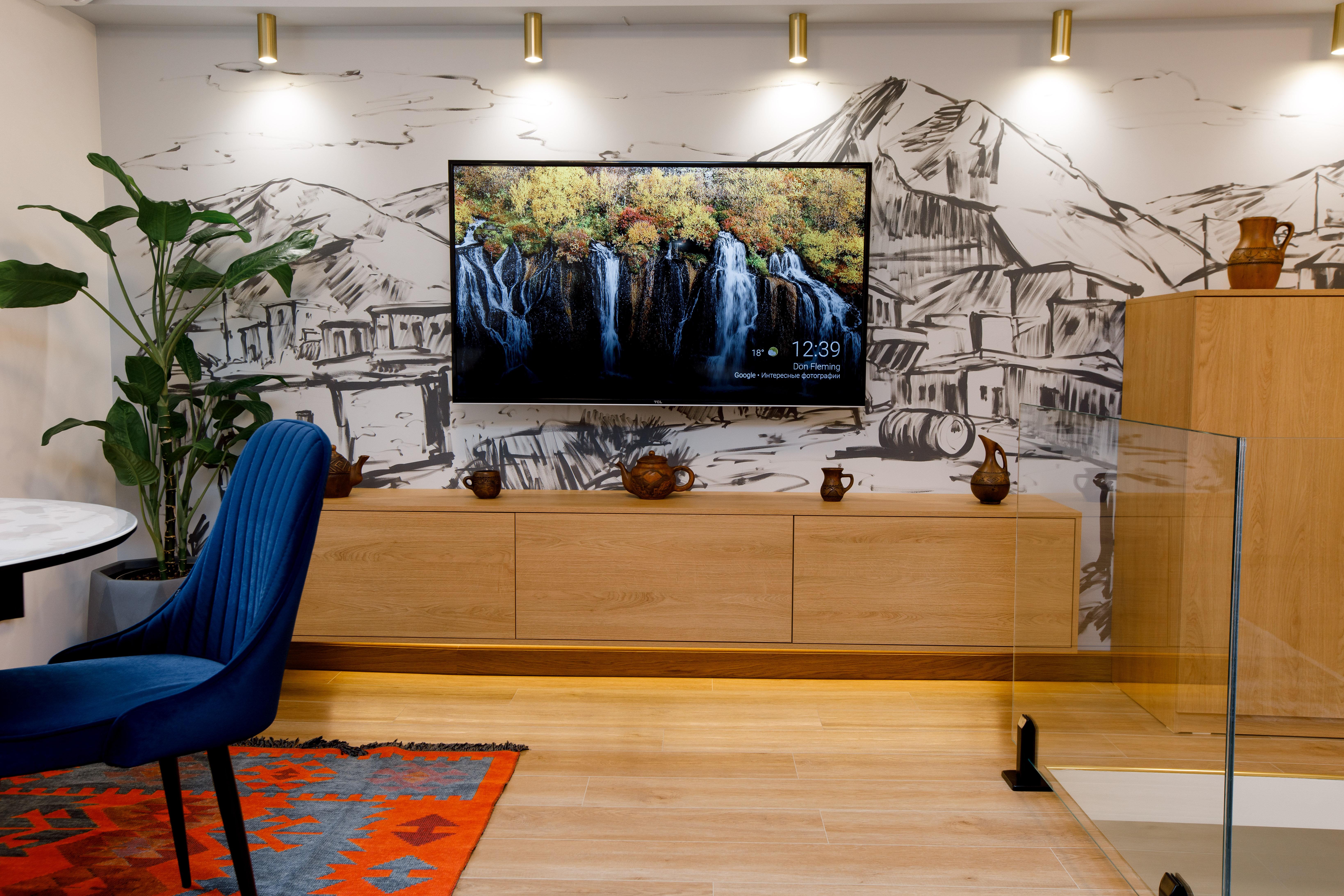 Фото Дизайнерская двухъярусная квартира в новом доме в центре Махачкалы на Салаватова 30