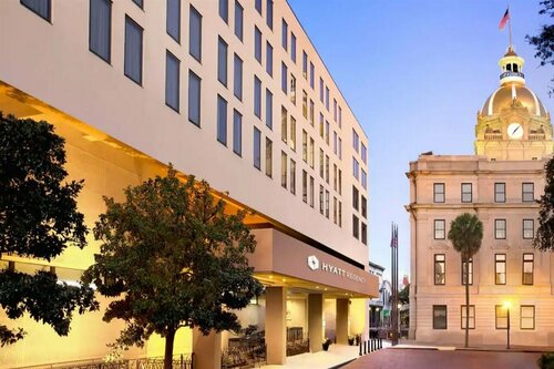 Внешний вид отеля Hyatt Regency Savannah в Саванне, фото 4