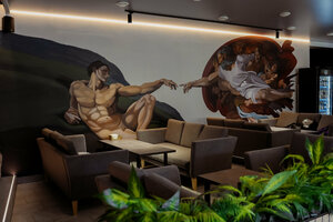 Dusha Lounge (Teatralnaya Street, 37/2) ، مطعم يقدم الشيشة