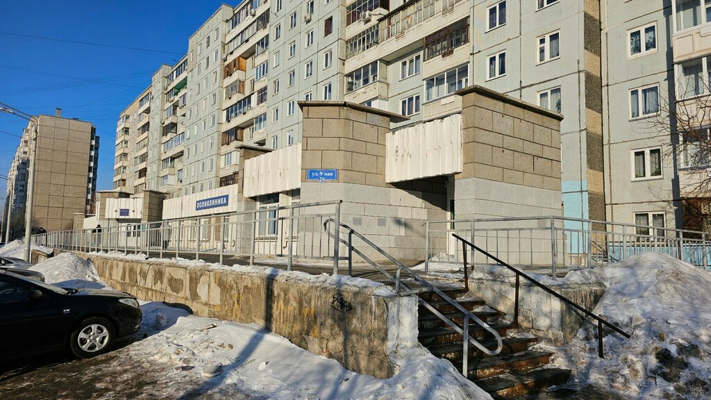 Policlínica para adultos Krasnoyarsk interdistrict hospital № 2, polyclinic № 2, , foto