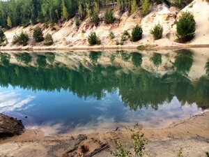 Suvorov Quarries (Tula Region, les Tulskiye zaseki) ، الطبيعة