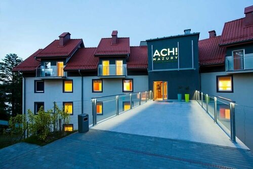 Гостиница Ach Mazury Stanica Mikołajki в Варминско-Мазурском воеводстве
