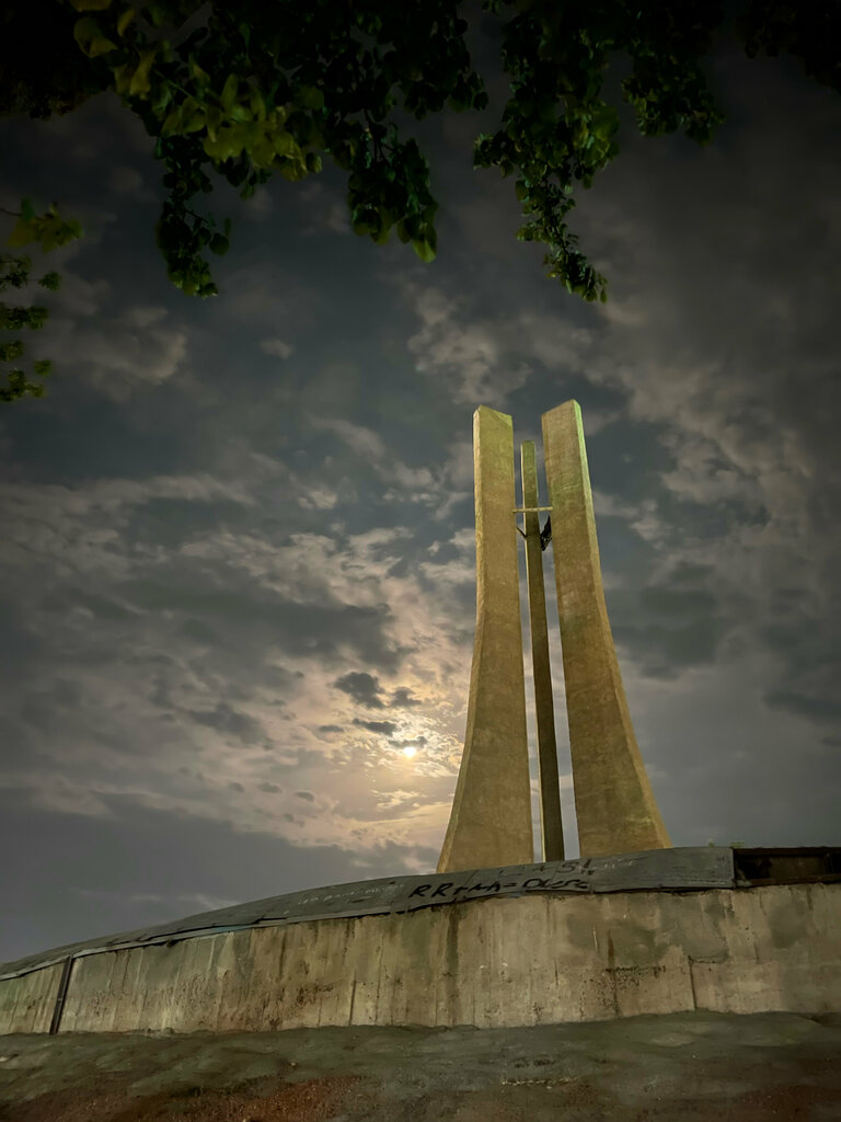 Monument, memorial World War II Veterans, Kokand, photo