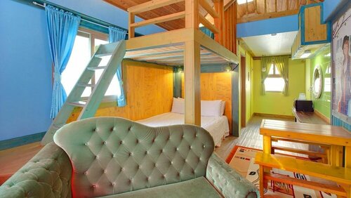 Гостиница Gyeongju B House Pension в Кенджу