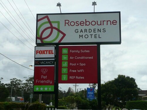 Гостиница Rosebourne Gardens Motel