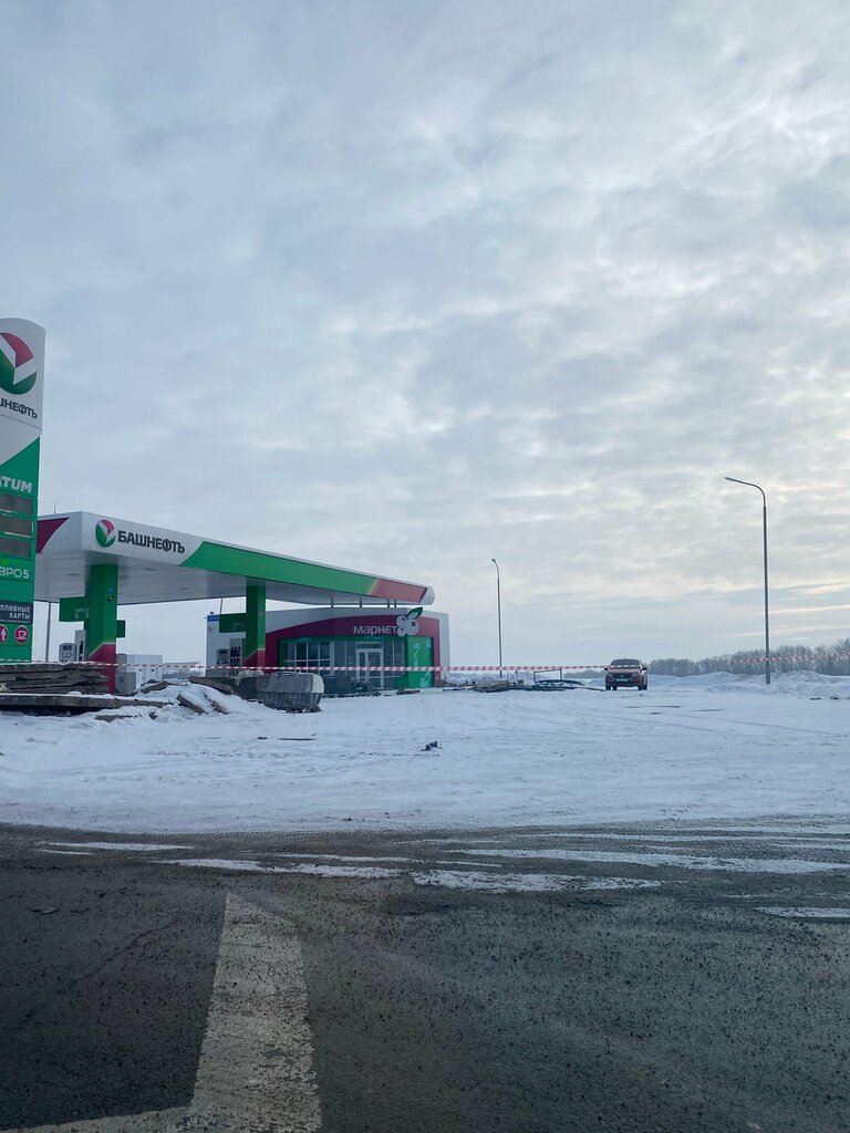 Gas station Bashneft-Roznitsa, Republic of Bashkortostan, photo