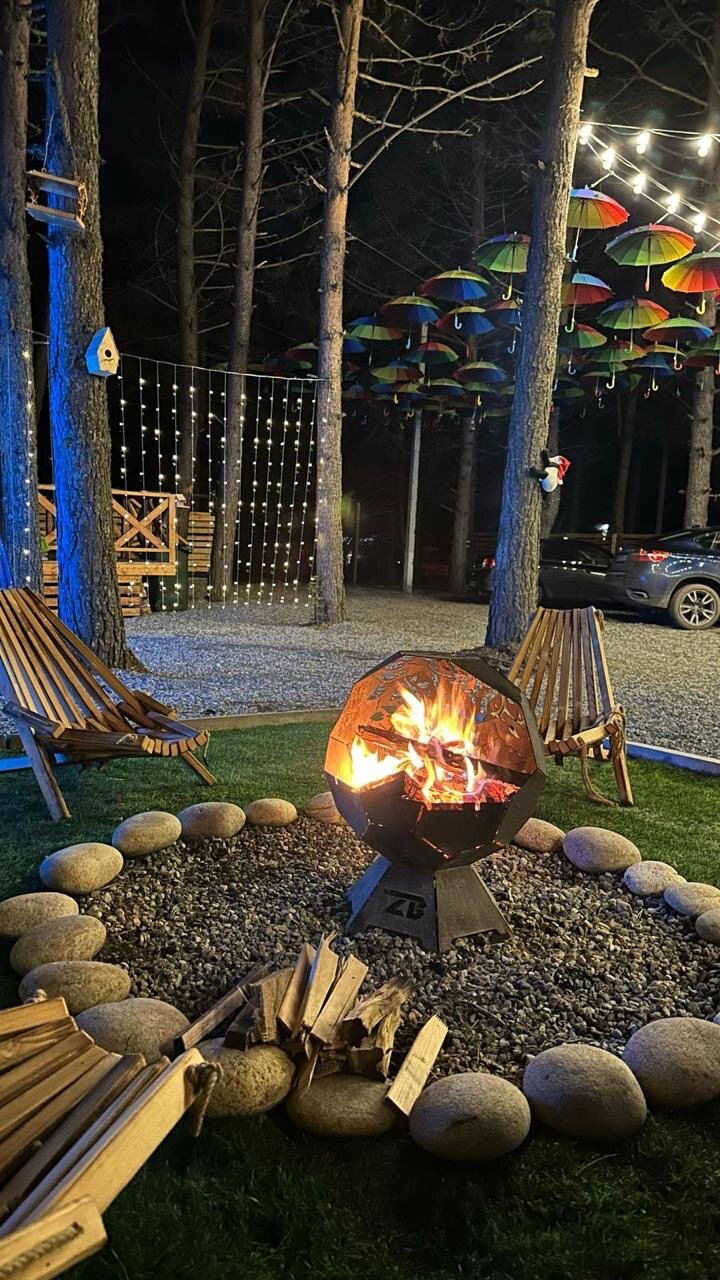 Фото Терраса Домики в Архызе