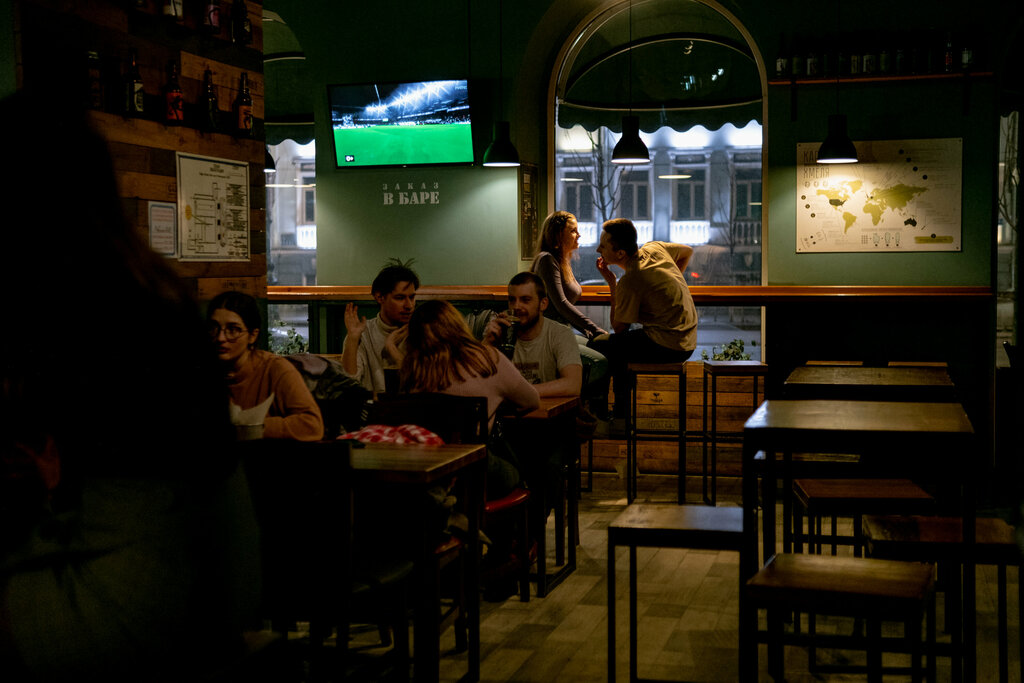 Bar, pub Green Hat, Voronezh, photo