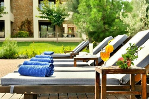 Внешний вид отеля Sani Polyastron Hotel & SPA в Муниципальной единице Кассандрах, фото 4