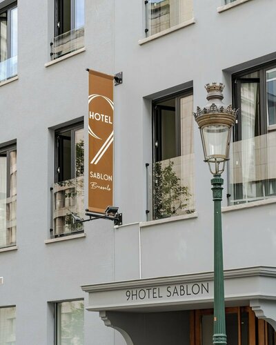 Гостиница 9Hotel Sablon в Брюсселе