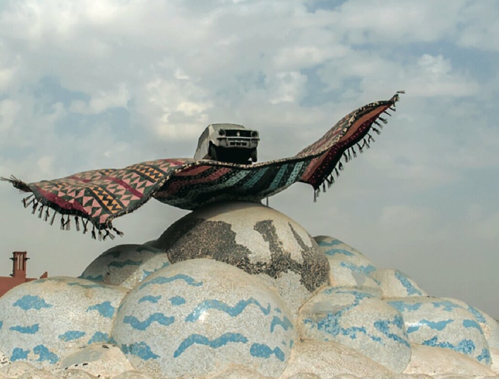 معلم جذب سياحي النحت البساط السحري ، جدة، صورة