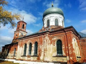 Церковь Троицы Живоначальной (Trotskoye Village, Dzerzhinskogo Street, 2А), iglesia ortodoxa