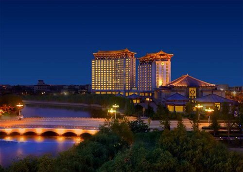 Внешний вид отеля Shangri-La Qufu в Цзинине, фото 3