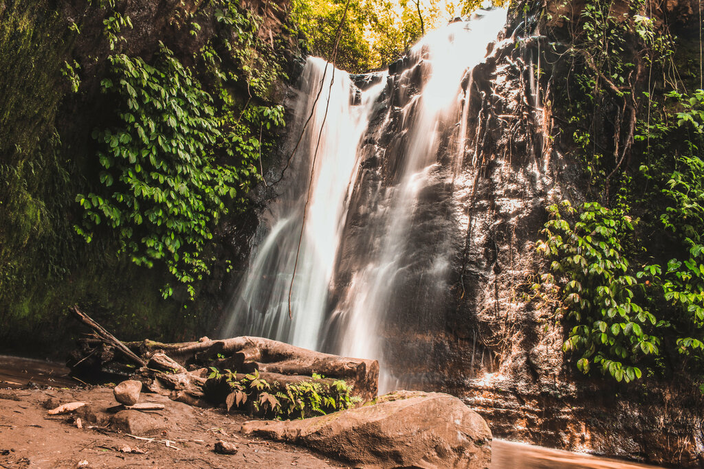 Waterfall Coban Tarzan Waterfall, East Java, photo