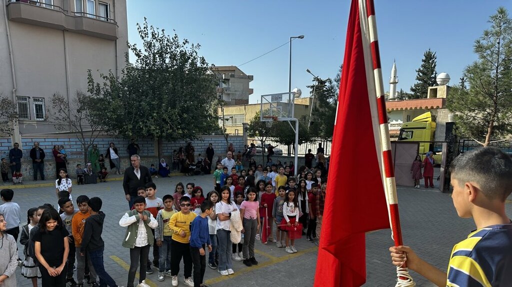 Primary school Ataturk Primary School, Kiziltepe, photo