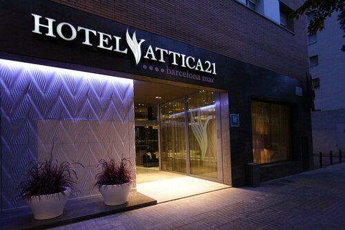 Гостиница Hotel Attica 21 Barcelona Mar в Каталонии