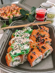 Rolls, sushi, pizza, lunch delivery - Empire of Taste (Prikubanskiy City administrative district, mikrorayon Moskovskiy, ulitsa im. Artyushkova V.D., 15), entrega de comida y almuerzo