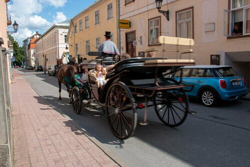 Богемные апартаменты в Старом городе Тарту