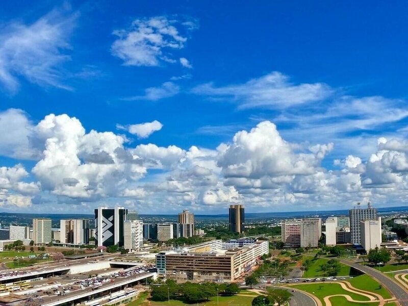 Гостиница Saint Moritz com vista espetacular de Brasilia в Бразилиа