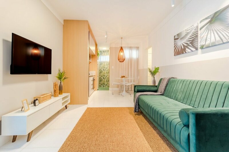 Гостиница Vt02 Ótimo Quarto e Sala 300m da Praia  
