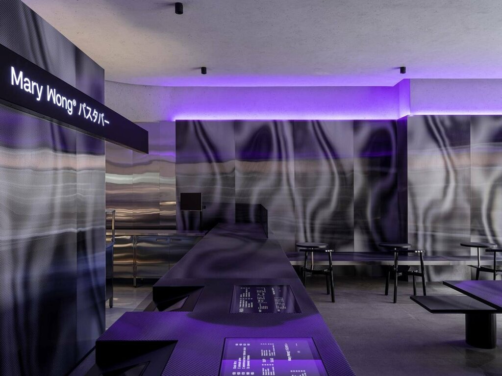 Ayaqüstü qidalanma Mary Wong, Moskva, foto