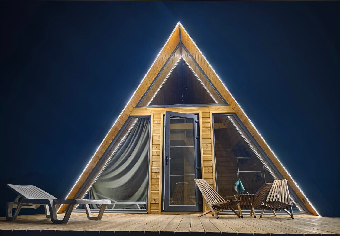 Фото Река лес