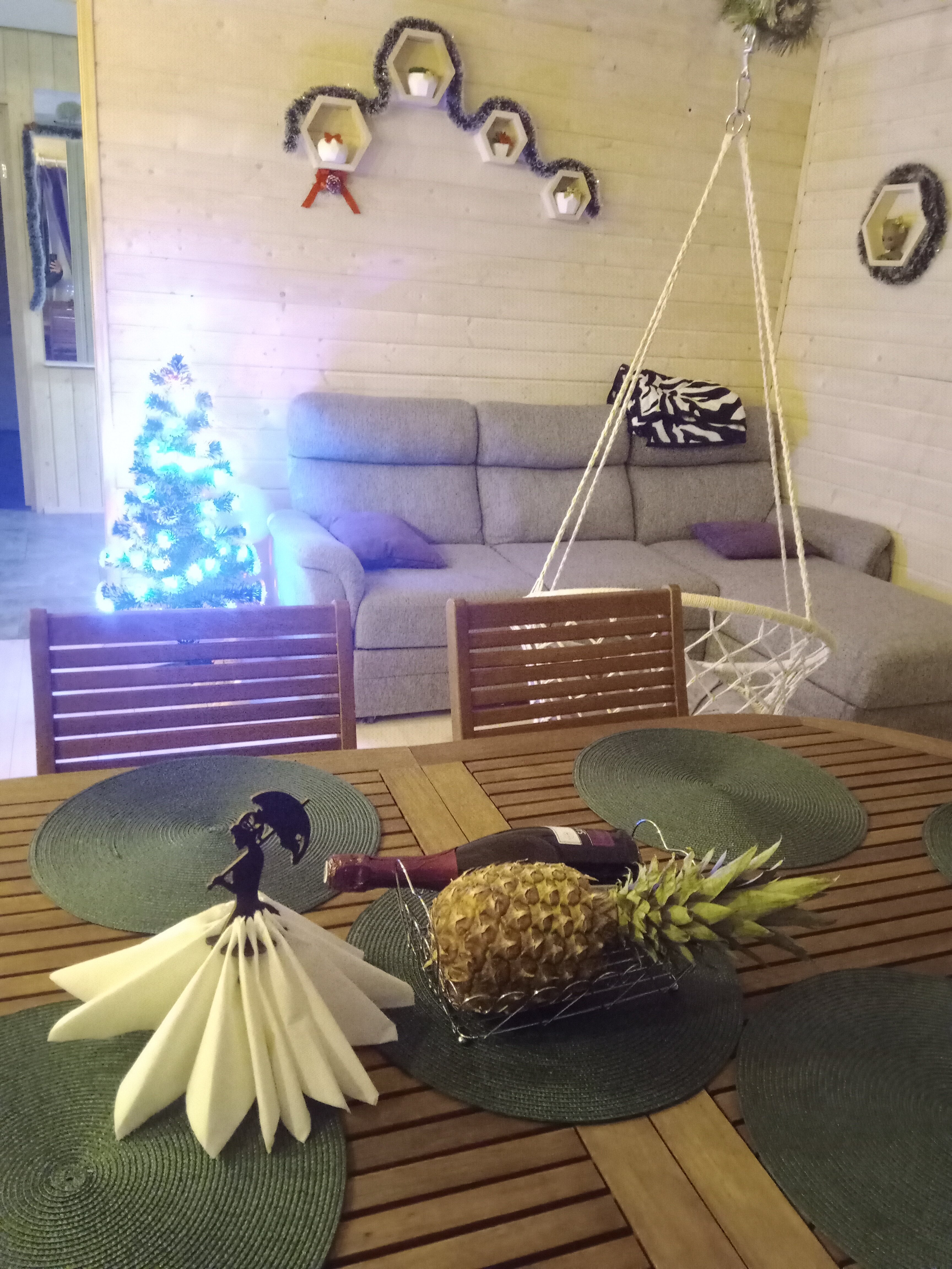 Фото Домик у ёлки