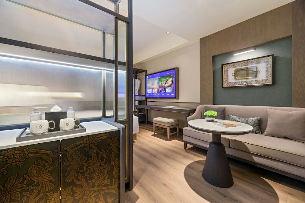 Фото Wuhan Hankou Jiangtan Manxin Mansion