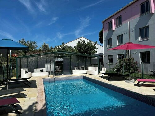 Гостиница Kyriad Montpellier Aeroport Gare Tgv Sud de France