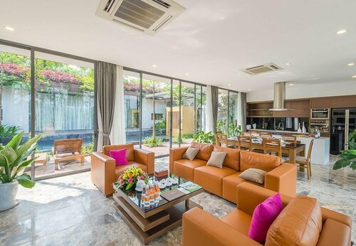 Гостиница Flamingo Dai Lai Resort Vila Tu Nhan BBQ в Виньйене