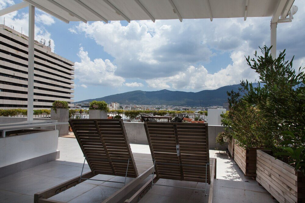 Фото Penthouse in center of Athens with View