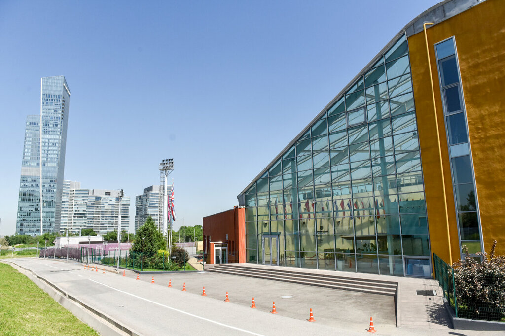Sports ground Haileybury Football Field, Almaty, photo