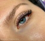 Наращивание ресниц от Анны Ивановой (Rozy Lyuksemburg Street, 8Б), eyebrow and eyelash salon