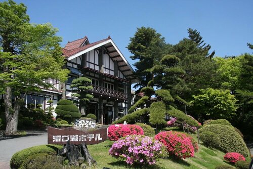 Внешний вид отеля Kawaguchiko Hotel в Фудзикавагутико, фото 1