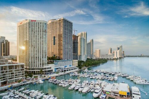 Внешний вид отеля Miami Marriott Biscayne Bay в Майами, фото 1