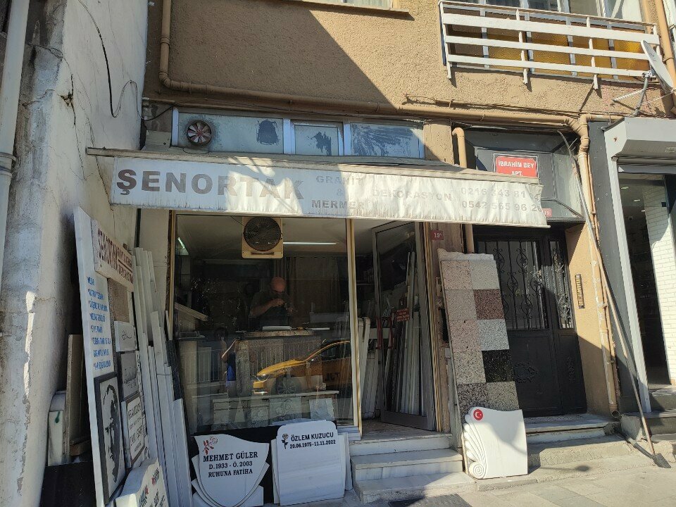 Production of tombstones Senortak Granite Marble Decoration, Istanbul, photo