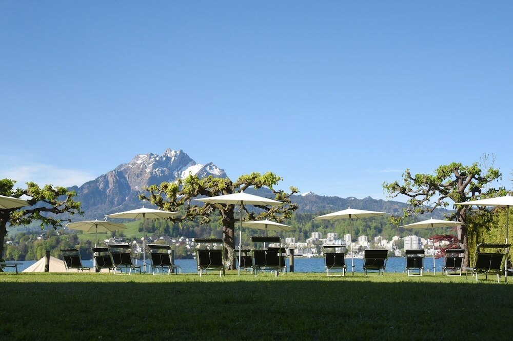 Фото Hermitage Lake Lucerne - Beach Club & Lifestyle Hotel