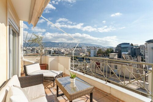Penthouse w Acropolis View & Parking