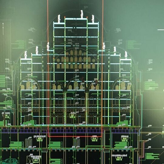 Scaffolding Divansan Scaffold, Ankara, photo