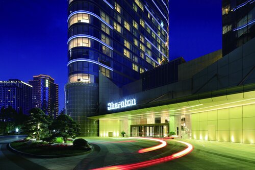 Внешний вид отеля Sheraton Grand Hangzhou Binjiang Hotel в Ханчжоу, фото 5